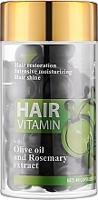 Витамины для волос с оливковым маслом и экстрактом розмарина - LeNika — фото N1