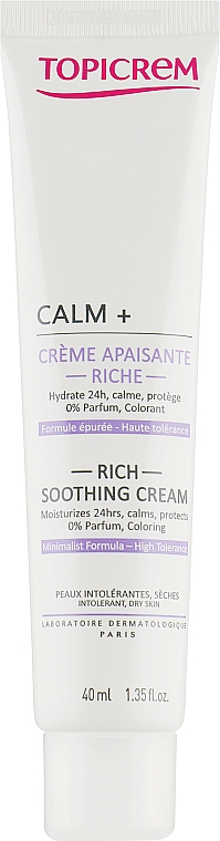 Ультраувлажняющий успокаивающий крем - Topicrem Calm Ultra Moisturizing Soothing Cream — фото N2