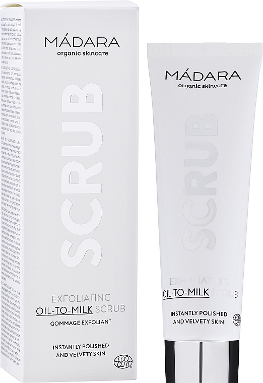 Скраб отшелушивающий "Oil-To-Milk" - Madara Cosmetics Exfoliating Scrub "Oil-To-Milk" — фото N2