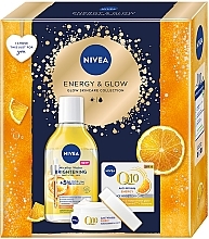 Парфумерія, косметика Набір жіночий - NIVEA Energy & Glow 2024 (cr/50ml + m/water/400ml)