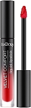 Рідка помада - IsaDora Velvet Comfort Liquid Lipstick — фото N1