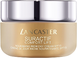 Парфумерія, косметика Денний крем для обличчя - Lancaster Suractif Comfort Lift Nourishing Rich Day Cream SPF15