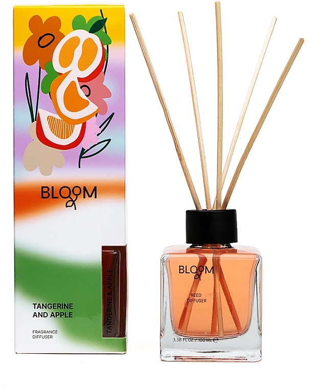 Aroma Bloom Reed Diffuser Tangerine And Apple - Аромадифузор