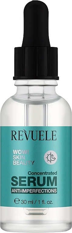 Сироватка для обличчя проти недоліків та висипань - Revuele Wow! Skin Beauty Concentrated Serum — фото N1