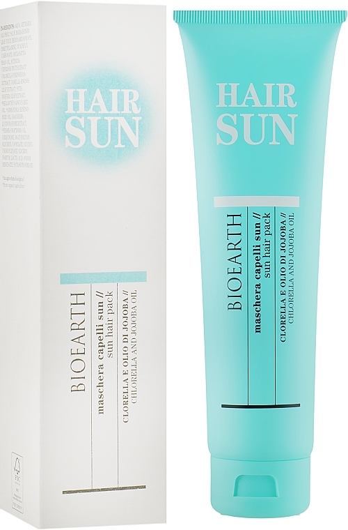 УЦІНКА Живильна маска для волосся - Bioearth Sun Hair Maschera Capelli * — фото N1