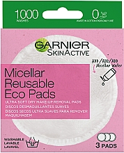ПОДАРУНОК! Еко-спонжі для вмивання - Garnier Skin Naturals — фото N1