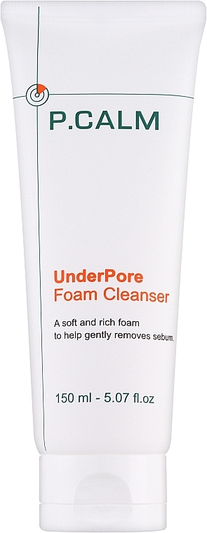 Пінка для проблемної шкіри - P.Calm Under Pore Foam Cleanser — фото N1