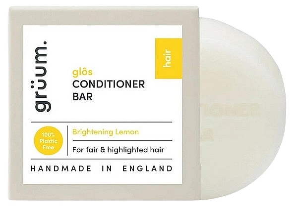 Твердый кондиционер для волос с фруктовым ароматом - Gruum Conditioner Bar Brightening — фото N1