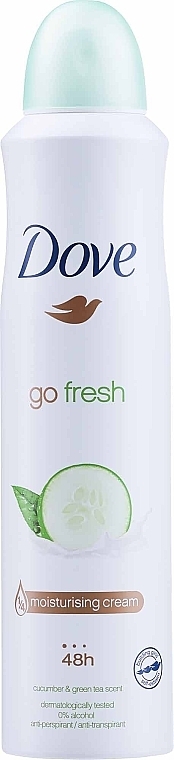 Дезодорант "Прикосновение свежести" - Dove Go Fresh Cucumber & Green Tea Scent Antiperspirant Deodorant — фото N3