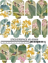 Парфумерія, косметика Дизайнерські наклейки для нігтів "Wraps S-00008" - StickersSpace