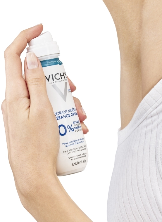 Минеральный дезодорант для очень чувствительной кожи - Vichy Deodorant Mineral Spray 48H — фото N5