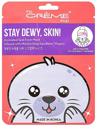 Маска для лица - The Creme Shop Stay Dewy, Skin! Seal Mask — фото N1