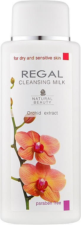 Туалетное молочко для сухой и чувствительной кожи - Regal Natural Beauty Cleansing Milk For Dry And Sensitive Skin — фото N1