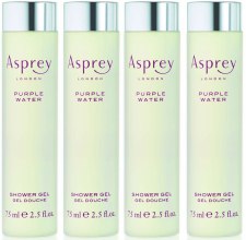 Парфумерія, косметика Asprey London Purple Water - Набір (sh/gel/75ml + sh/gel/75ml + sh/gel/75ml + sh/gel/75ml)