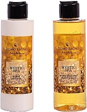 Набір - Primo Bagno Caramel Mystic Spa Set (b/lot/150ml + b/wash/150ml + sponge/1pcs) — фото N2