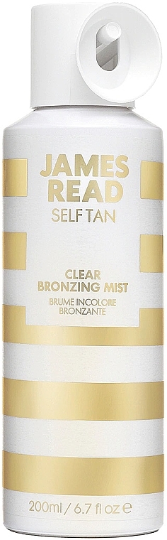 Прозорий спрей-автозасмага для обличчя й тіла - James Read Self Tan Clear Bronzing Mist Face & Body — фото N1