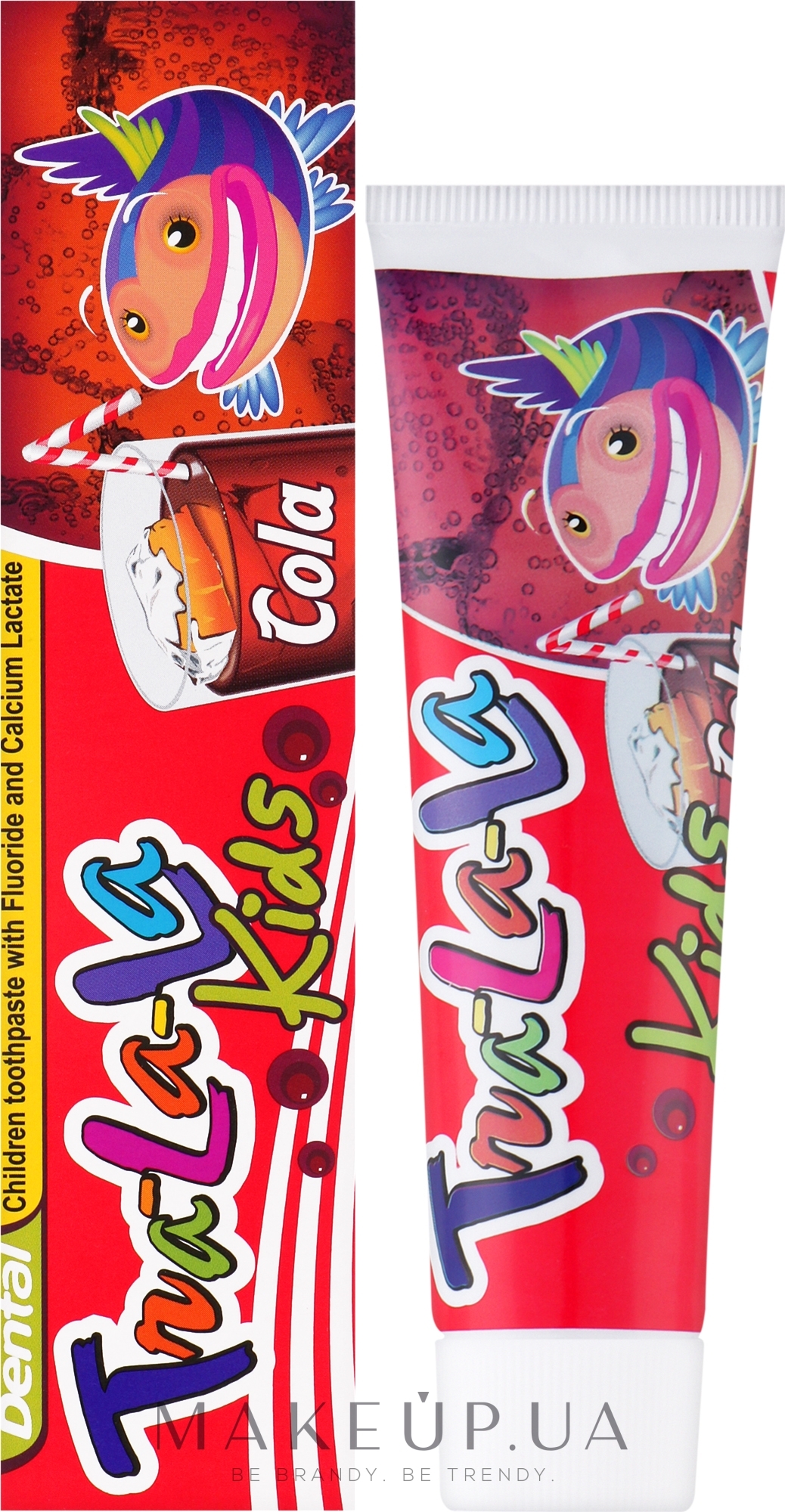 Зубна паста "Cola" для дітей - Dental Tra-La-La Kids Toothpaste — фото 50ml