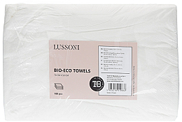 Парфумерія, косметика Одноразові неткані перфоровані рушники Bio-Eco, 70х50 см - Lussoni Bio-Eco Towels