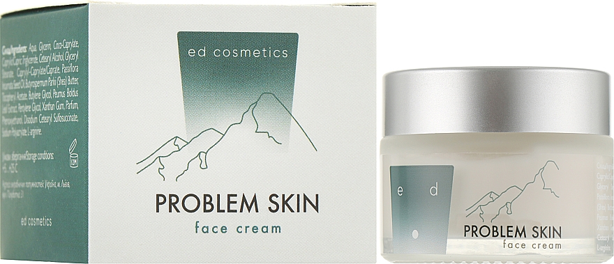Крем для лица "Проблемная кожа" - Ed Cosmetics Problem Skin Face Cream — фото N7