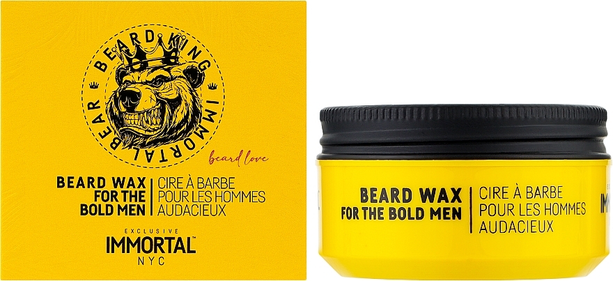 Віск для бороди - Immortal NYC Beard Wax — фото N2