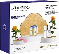 УЦЕНКА Набор - Shiseido Vital Perfection Supreme (f/cr/30ml + serum/7ml + eye/cr/3ml) * — фото N2