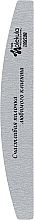 Парфумерія, косметика Пилочка для нігтів "Напівмісяць" сіра, 100/180 - Nails Molekula