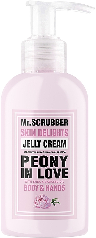 Крем-гель для тіла і рук - Mr.Scrubber Skin Delights Peony in Love