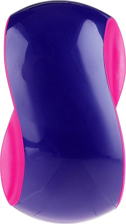 Щітка для волосся, фіолетова з рожевим - Twish Spiky 1 Hair Brush Purple & Deep Pink — фото N1