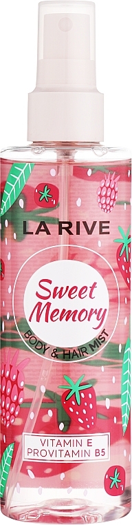 Парфюмированный спрей для волос и тела "Sweet Memory" - La Rive Body & Hair Mist — фото N1