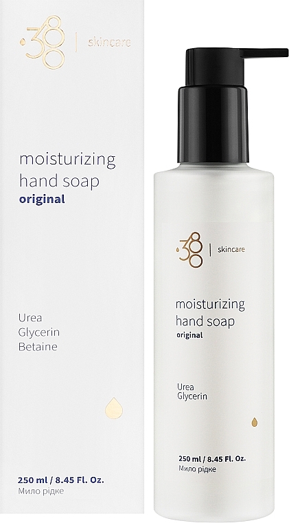 Рідке мило для рук - 380 Skincare Original Moisturizing Hand Soap — фото N2