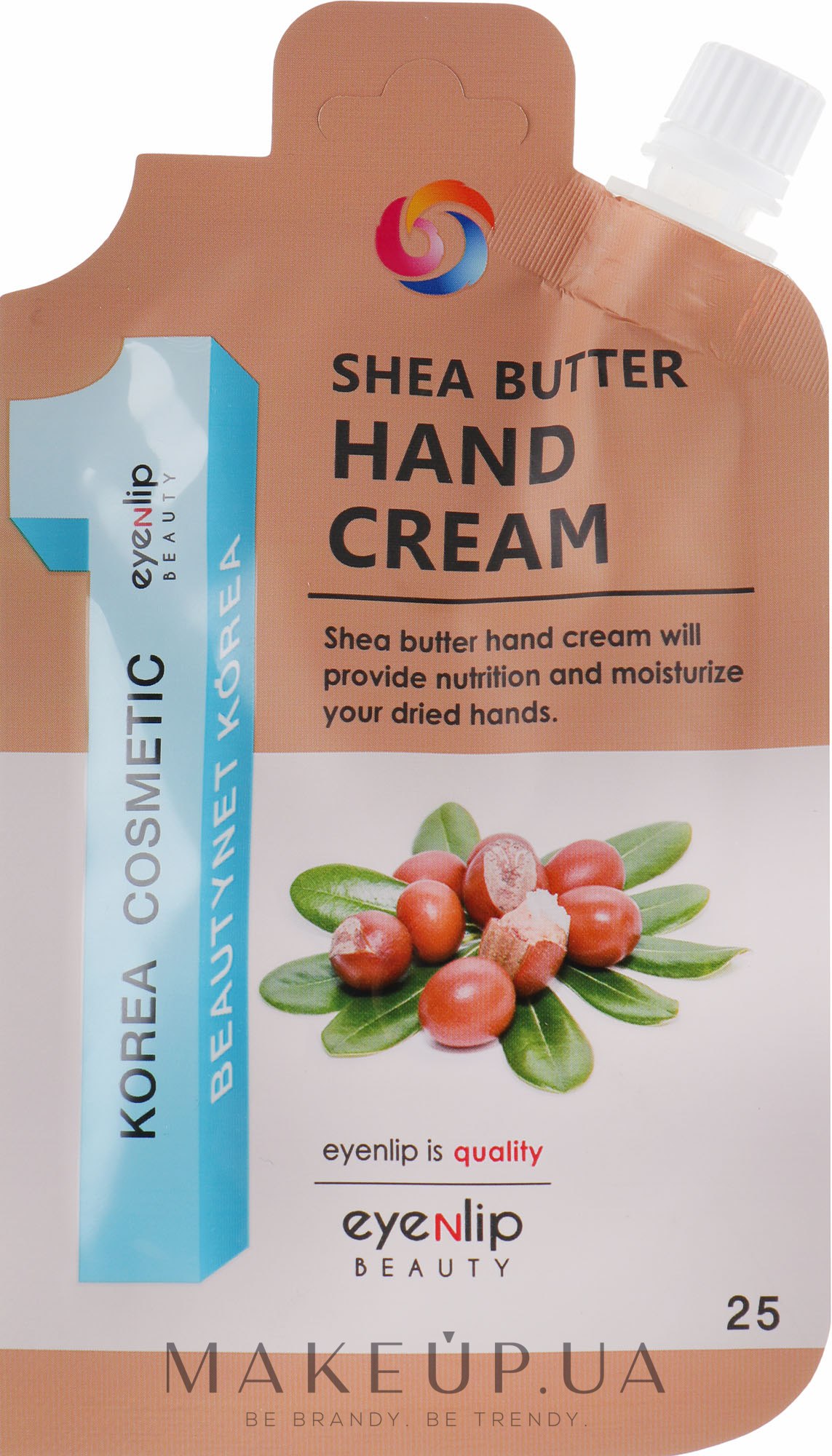 Крем для рук з маслом ши - Eyenlip Shea Butter Hand Cream — фото 25g