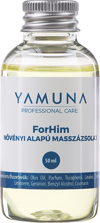 Олія для масажу на травах "Для нього" - Yamuna For Him Herbal Massage Oil — фото N1