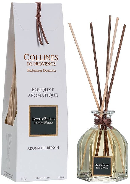 Аромадиффузор "Черное дерево" - Collines de Provence Bouquet Aromatique Ebony Wood — фото N1