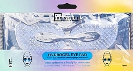 Гидрогелевые патчи для кожи вокруг глаз с блестками - IDC Institute C Shaped Glitter Hydrogel Eye Pad Blue — фото N1