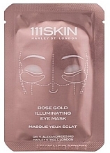 Парфумерія, косметика Маска-патчі для шкіри навколо очей - 111SKIN Rose Gold Iluminating Eye Mask