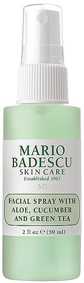 Спрей для лица с экстрактами алоэ, огурца и зеленого чая - Mario Badescu Facial Spray Aloe, Cucumber & Green Tea
