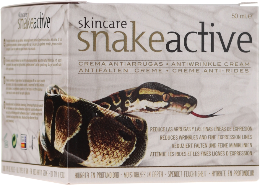 Крем для лица со змеиным ядом - Diet Esthetic Snakeactive Antiwrinkle Cream — фото N1