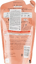 Бальзам-ополіскувач зволожувальний для пошкодженого волосся з олією абрикоси - Kracie Ichikami (змінний блок) — фото N2
