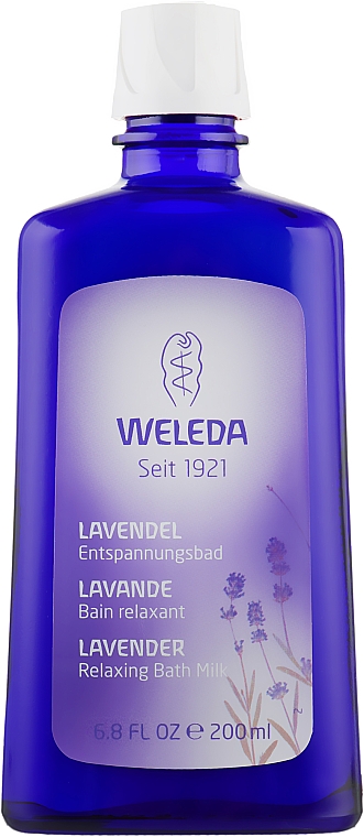Расслабляющее молочко для ванны "Лаванда" - Weleda Lavender Relaxing Bath Milk — фото N5