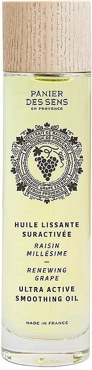Суха олія для тіла та волосся "Білий виноград" - Panier Des Sens Renewing Grape Millesime Oil Body & Hair — фото N1