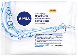 Серветки для видалення макіяжу - NIVEA Aqua Effect — фото N1