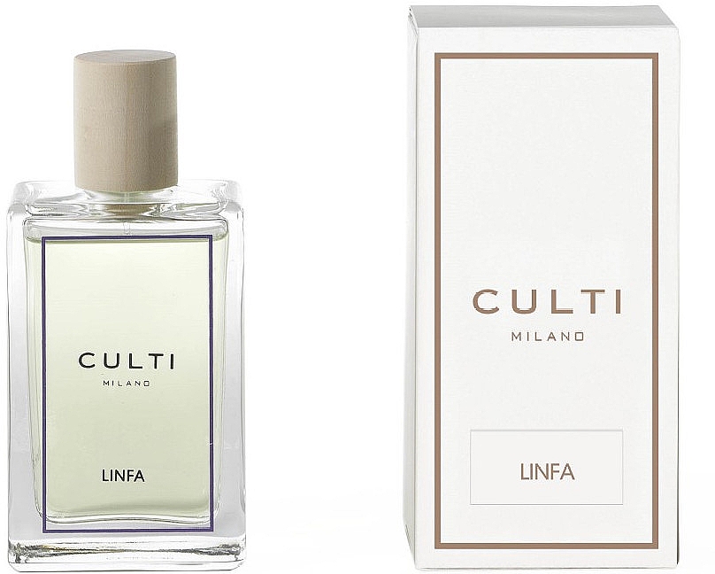 Спрей ароматичний інтер'єрний - Culti Milano Room Spray Linfa — фото N1