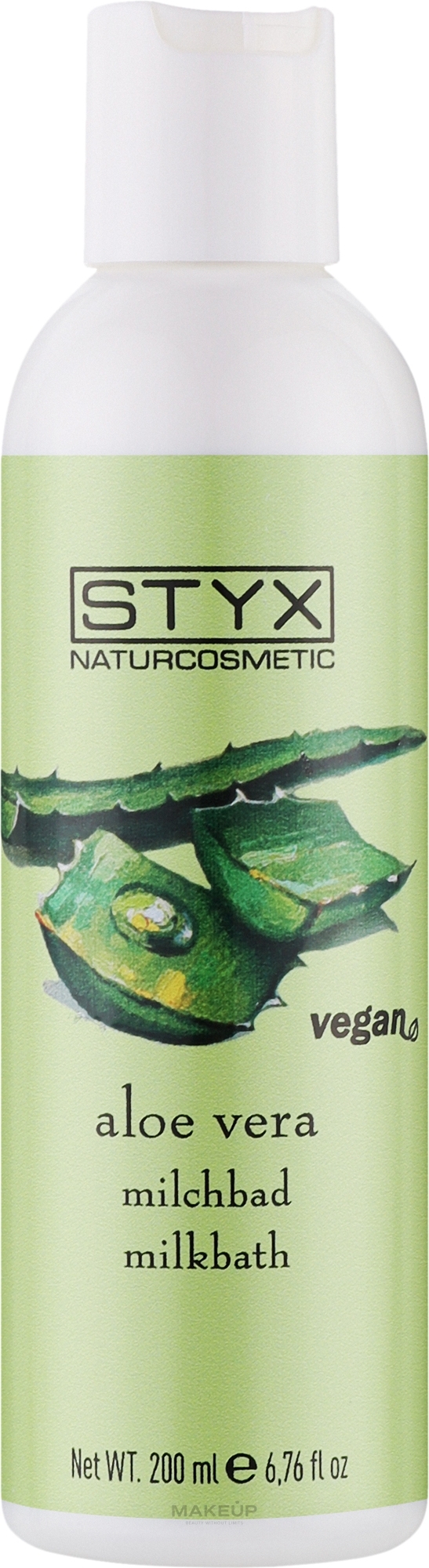 Молочко для ванны "Алоэ вера" - Styx Naturcosmetic Aloe Vera Milk Bath — фото 200ml