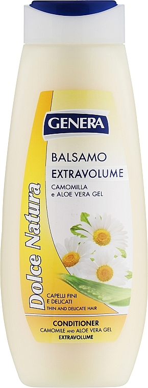 Кондиціонер для волосся з екстрактом ромашки та алое вера - Genera Dolce Natura Hair Conditioner — фото N1