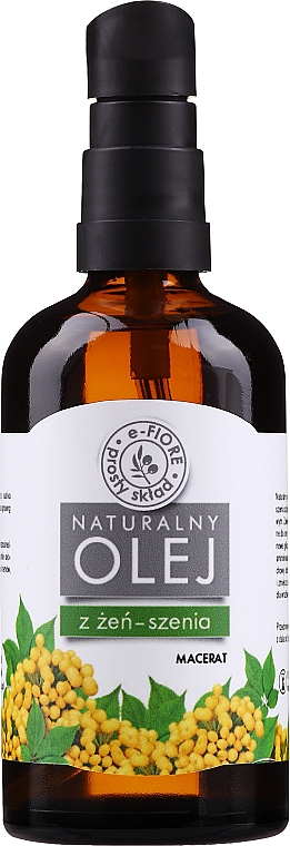 Олія женьшеню - E-Flore Natural Oil — фото N1