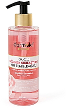 Парфумерія, косметика Очищувальний гель для звуження пор з екстрактом троянди - Dermokil Rose Pore Minimizer Face Cleaning Gel