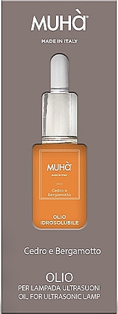 Водорозчинна олія для ультразвукових ламп - Muha Cerdo And Bergamot Water-Soluble Oil — фото N3