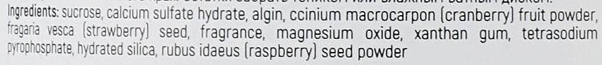 Маска альгинатная полупрозрачная порошковая "Клубника" - Mila Translucent Peel Off Mask Strawberry — фото N5