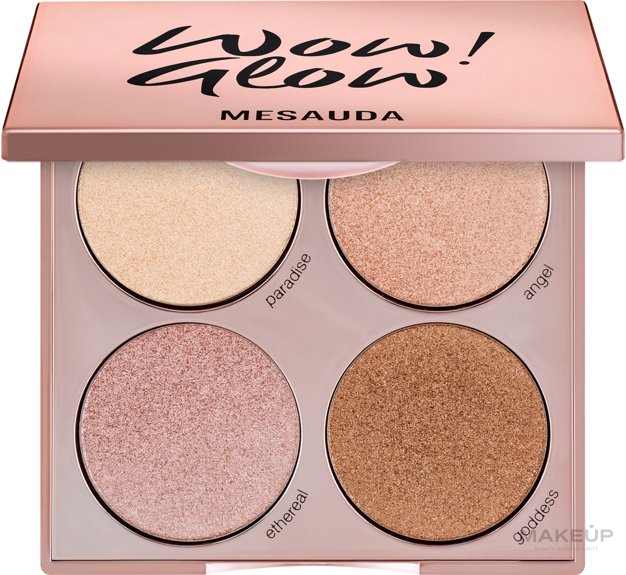 Хайлайтер для лица - Mesauda Milano Wow! Glow Highlighters — фото 12g