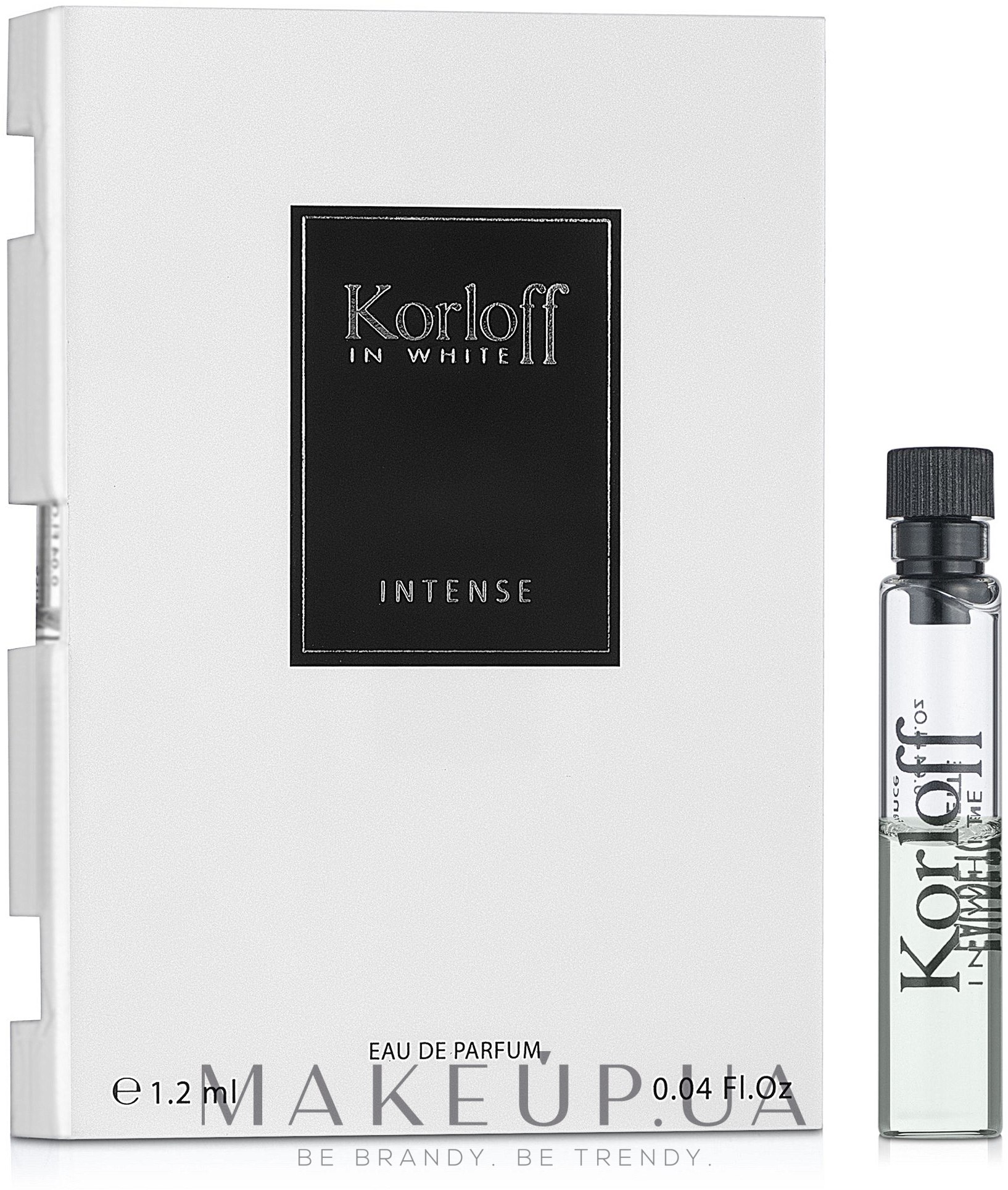 Korloff Paris In White Intense - Парфюмированная вода (пробник) — фото 1.2ml